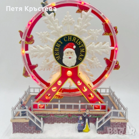 Коледно Виенско колело с музика и Led светлини