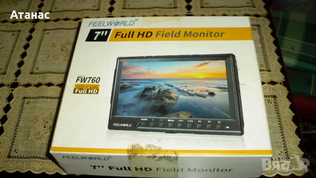 Монитор  Feelworld FW760 7"  Full HD HDMI USB сенник