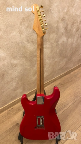 Squier by Fender 62 Reissue Stratocaster Red SQII-STR Japan MIJ, снимка 8 - Китари - 53333136