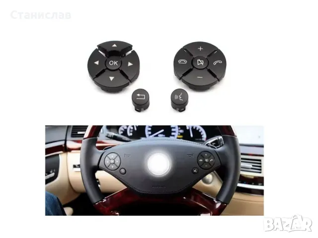 Mercedes CL-Class W216 Facelift Капачета за волан, снимка 2 - Части - 50221259