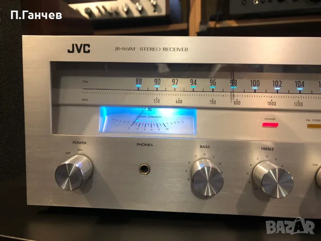 JVC JR-S61M Ресийвър перфектен, снимка 2 - Ресийвъри, усилватели, смесителни пултове - 56457517