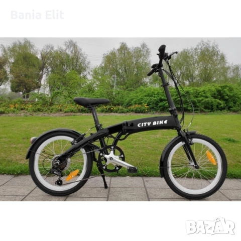 Електрически велосипед, CITY BIKE, сгъваем, 350W, 6 скорости