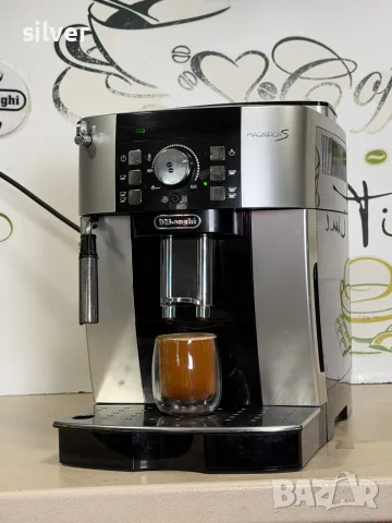Кафемашина кафе автомат delonghi magnifica S с гаранция, снимка 6 - Кафемашини - 56215671