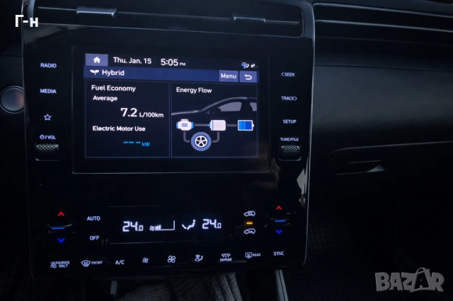 Hyundai Tucson 1.6 TURBO HYBRID ГАРАНЦИЯ, снимка 13 - Автомобили и джипове - 53145046