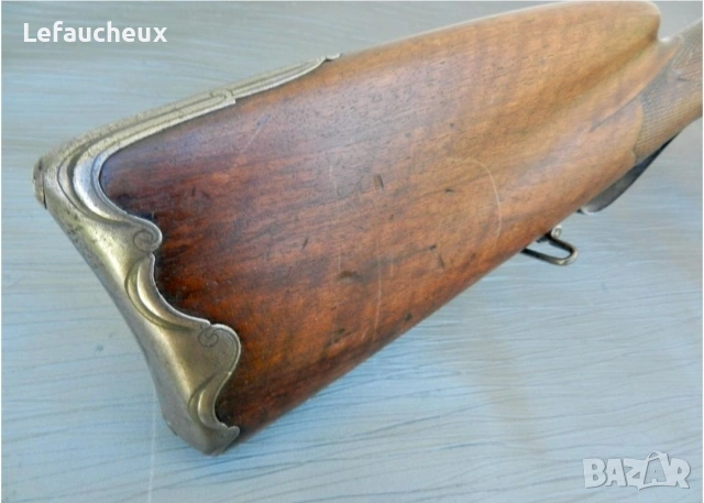 Антика пушка Капсулна двуцевка 20 кал, снимка 8 - Колекции - 54213009