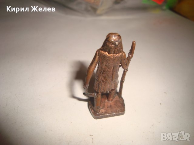 ДЖЕРОНИМО ИНДИАНСКИ ВОЖД Рядък БРОНЗОВ КИНДЕР ВОЙНИК ФИГУРКА 8632, снимка 2 - Колекции - 31358797