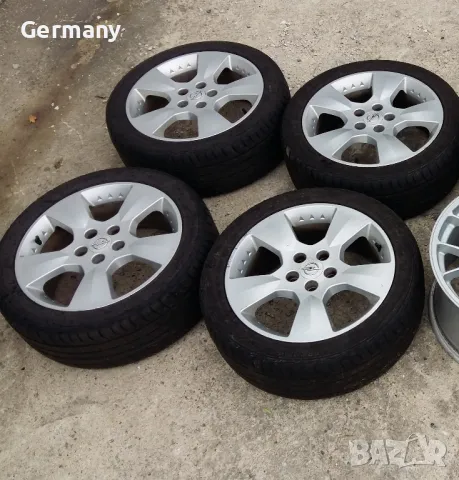джанти за опел gm opel 5x110 17 цола astra zafira, снимка 5 - Гуми и джанти - 48648274