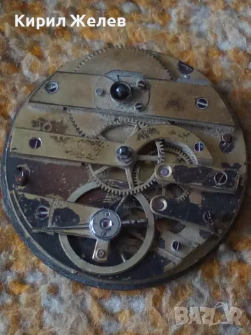МЕХАНИЗЪМ от РЯДЪК СТАР КОЛЕКЦИОНЕРСКИ ШВЕЙЦАРСКИ ДЖОБЕН ЧАСОВНИК с РИМСКИ ЦИФЕРБЛАТ 49644, снимка 14 - Антикварни и старинни предмети - 48578773