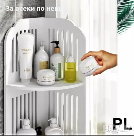 Водоустойчив ъглов шкаф за баня, кухня или хол Код P351, снимка 3 - Шкафове - 49800998