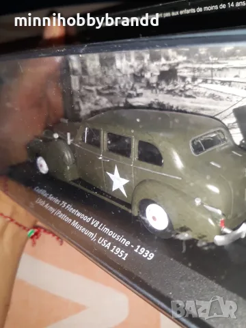 Cadillac Fleetwood v8 limousine 1939 General Patton , снимка 13 - Колекции - 56213909