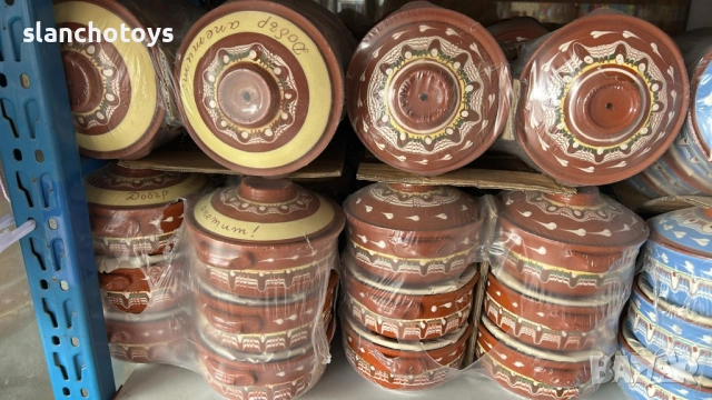 Глинени гювечета, 500 -650мл.тава,чинии,оливерник,Троянска керамика , снимка 16 - Съдове за готвене - 48759107