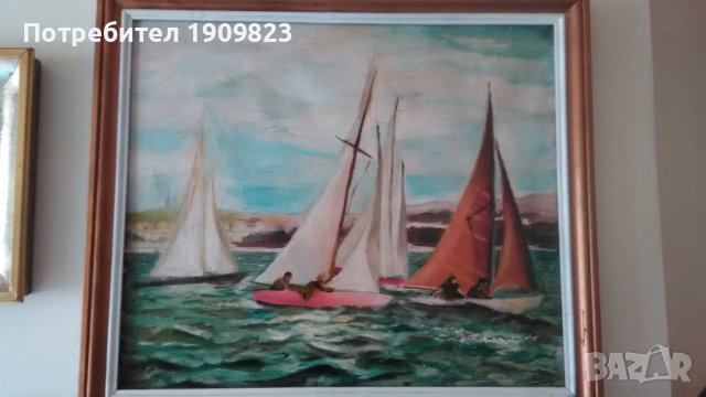 Стара маслена Картина , снимка 1