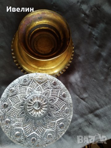 стара купа фруктиера арт деко, снимка 5 - Антикварни и старинни предмети - 30529681