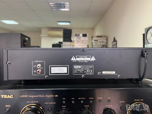 TEAC CD-P1440, снимка 7 - Ресийвъри, усилватели, смесителни пултове - 52361275
