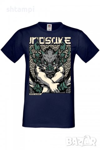 Мъжка тениска Demon Slayer Hashibira Inosuke,Анимация,игра,Празник,Повод,, снимка 6 - Тениски - 38075490