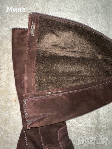 Велурени ботуши номер 40, снимка 8 - Дамски ботуши - 38171306