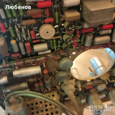 Ретро лампов телевизор Электрон УНТ-59, снимка 11 - Колекции - 56531555