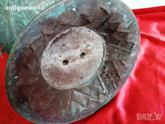 Огромен Старинен Съд , Амфора , Ваза , Кашпа 19 Век., снимка 6 - Антикварни и старинни предмети - 42275184