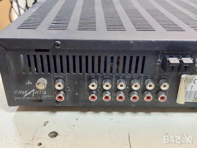 Усилвател Grundig Fine Arts R12, снимка 3 - Ресийвъри, усилватели, смесителни пултове - 52479255