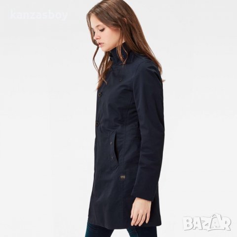 g-star minor long slim trench wmn - страхотен дамски тренч КАТО НОВ, снимка 2 - Якета - 38475326