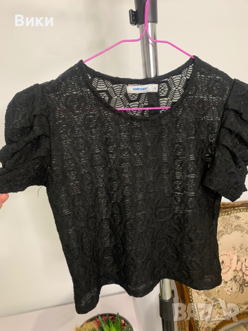 Кроп-топ в размер S, снимка 7 - Корсети, бюстиета, топове - 44654426