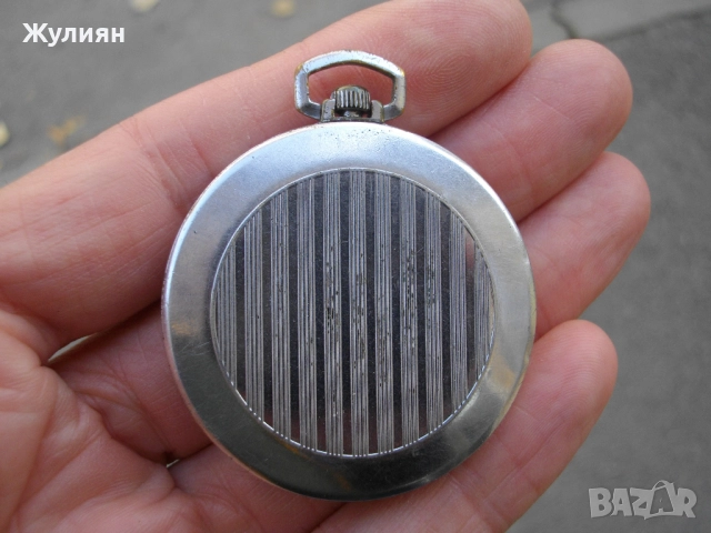 ДЖОБЕН ЧАСОВНИК МЪЛНИЯ МОЛНИЯ РИМСКИ ЦИФРИ, снимка 7 - Антикварни и старинни предмети - 52131777