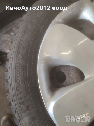 зимни гуми с джанти 14 kia picanto rio Hyundai getz 4x100, снимка 3 - Гуми и джанти - 54148447