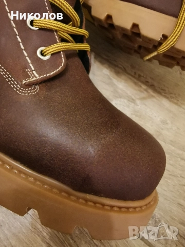 Работни обувки със стоманено бомбе, снимка 2 - Мъжки боти - 52857530
