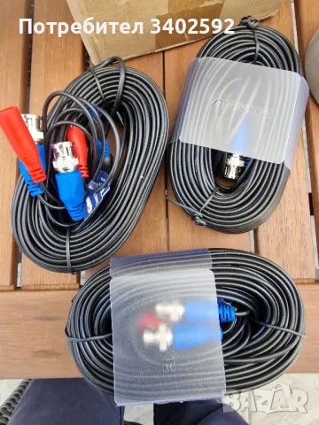 Кабел за камери DC+BNC 30м. с букси за AHD, TVI, CVI, снимка 4 - Камери - 50301647