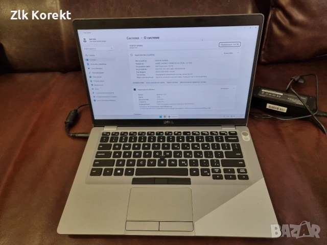 Лаптоп Dell Latitude 5410 i5 10th gen, снимка 2 - Лаптопи за работа - 54280848