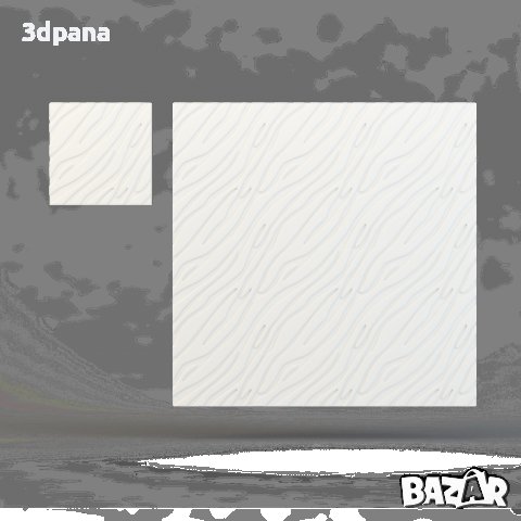 Декоративни 3D панели - 3д гипсови панa, стенни облицовки 0057, снимка 3 - Облицовки - 38912073