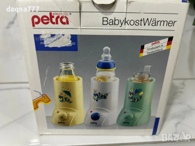 Уред за подгряване на бебешки храни Petra Германия , снимка 3 - Прибори, съдове, шишета и биберони - 51146763