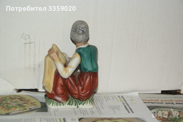 продавам керамична фигура , снимка 3 - Антикварни и старинни предмети - 40648679