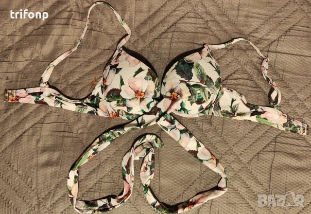 Дамски бански горнище - шарено
