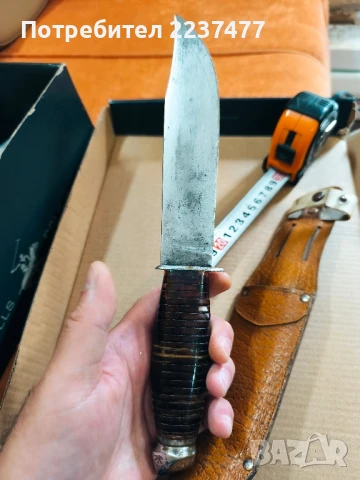 голям сопотски нож , снимка 3 - Ножове - 51278188