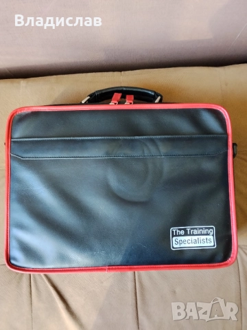 Кожена чанта за лаптоп до 15.6 инча