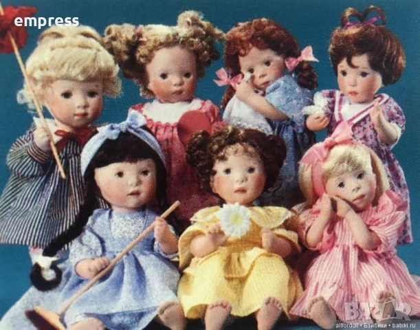 Седем порцеланови кукли Franklin Heirloom Dolls , снимка 5 - Колекции - 52854276