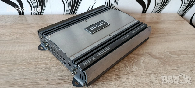 Усилвател Mac Audio MPX 4000, снимка 6 - Ресийвъри, усилватели, смесителни пултове - 54244087