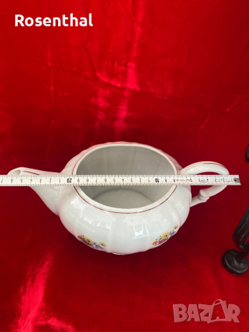 Супник и 2 бр. чайници, български порцелан, снимка 11 - Аксесоари за кухня - 44724506