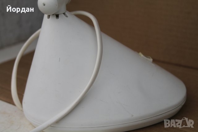 Немска настолна метална лампа , снимка 7 - Настолни лампи - 44403650