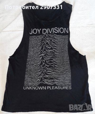 Тениска потник групи Joy Division, снимка 1 - Тениски - 40305735