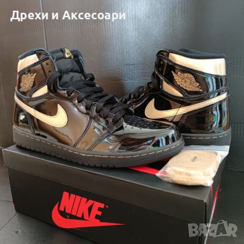 Нови Обувки Nike Air Jordan 1 Metalic  High оригинални перфектни Кецове Маратонки Обувки размер 43 , снимка 10 - Други - 37636499