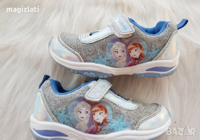 Детски светещи маратонки Елза и Ана №24, снимка 11 - Детски маратонки - 33998413