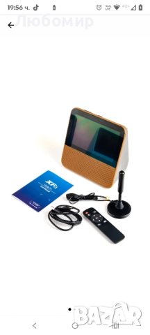 Мини преносим телевизор, 7 инча, DVB-T2 DAB+ FM H.265, Кафяв, снимка 3 - Телевизори - 52249952