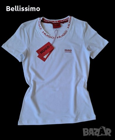 *Hugo Boss* Дамска тениска с къс ръкав, снимка 1 - Тениски - 44319438