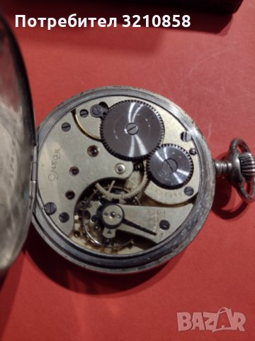 Мъжки джобен часовник,, Омега", снимка 2 - Джобни - 34998764