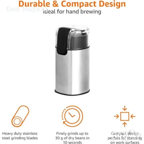 Кафемелачка Muhler, Мощна и удобна за домашно ползване, снимка 3 - Кафемашини - 50365423