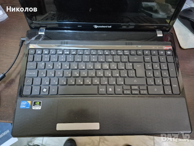 Лаптоп Packard Bell NEW91 RAM 3GB DDR3 256 SSD Intel I3-380M,Nvidia GT420 1gb., снимка 6 - Лаптопи за работа - 53916777