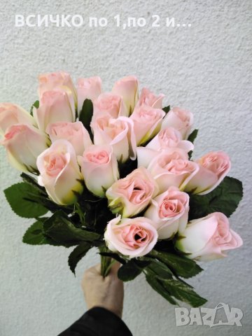  Изкуствени цветя - рози, снимка 9 - Изкуствени цветя - 32013601