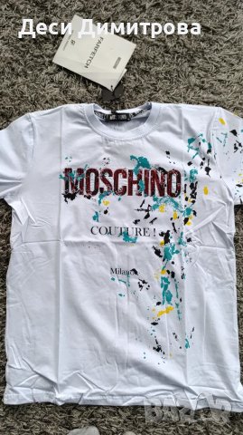 Moschino нова тениска, снимка 1